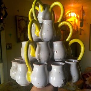 4 tier vintage ceramic propagation station